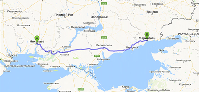 такси Николаев - Мариуполь, такси межгород